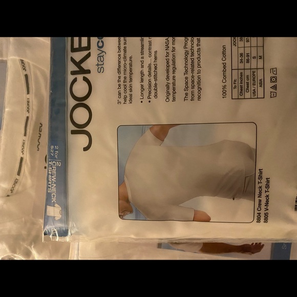 Jockey Stay-Cool Crew Neck T Shirts XL - Picture 3 of 3